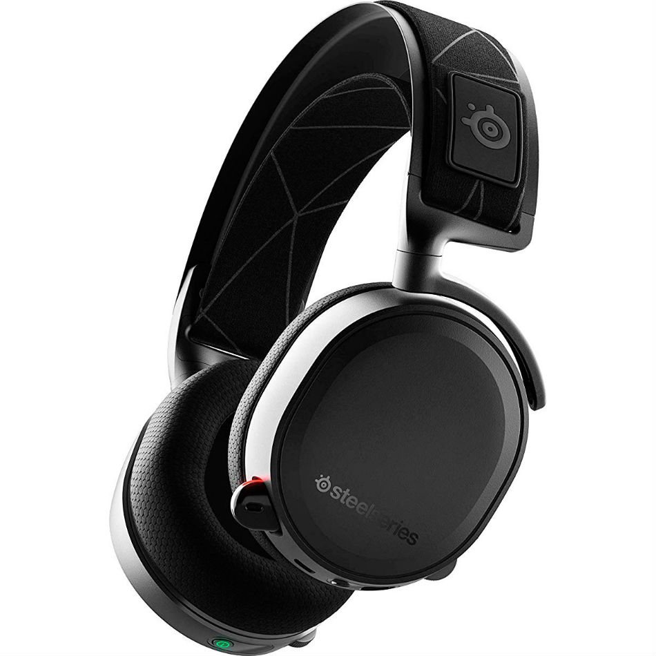 Гарнітура STEELSERIES Arctis 7 black 2019 Edition (61505)