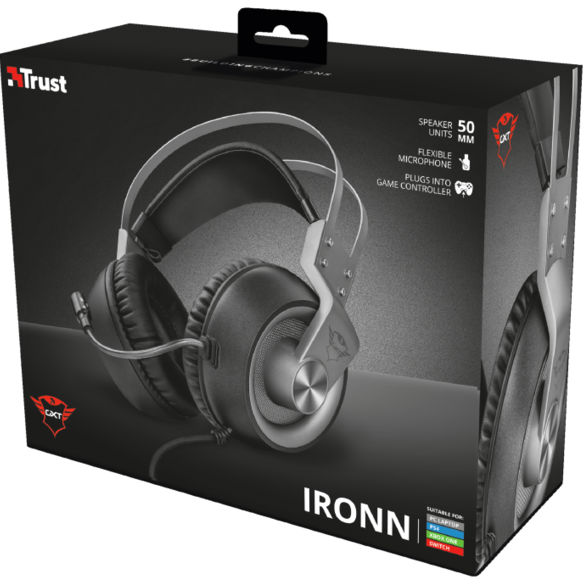 Покупка Гарнітура TRUST GXT 430 Ironn gaming headset (23209)