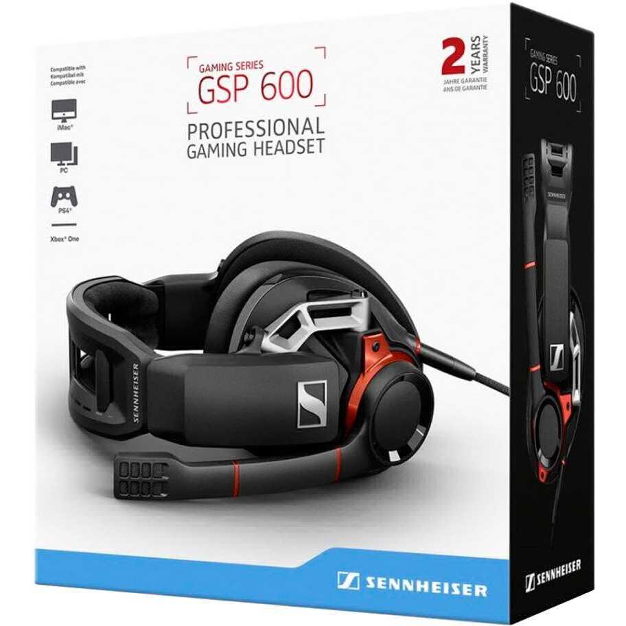 Покупка Гарнітура SENNHEISER GSP 600 black (507263)