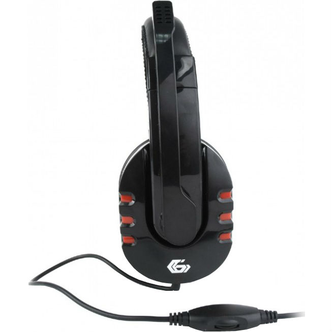 Гарнітура GEMBIRD GHS-402 Black Клас геймерська