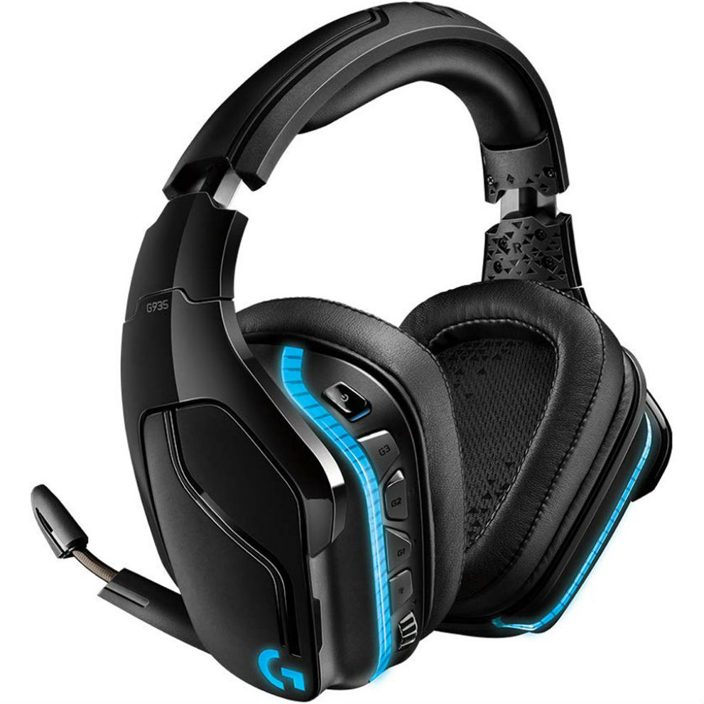 

Гарнитура LOGITECH G935 Wireless 7.1 Surround LIGHTSYNC (981-000744), G935 Wireless 7.1 Surround LIGHTSYNC (981-000744)