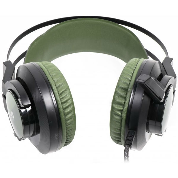 Гарнітура A4TECH J437 Bloody Army Green (1603250) Конструкція повнорозмірні (повний обхват вуха)