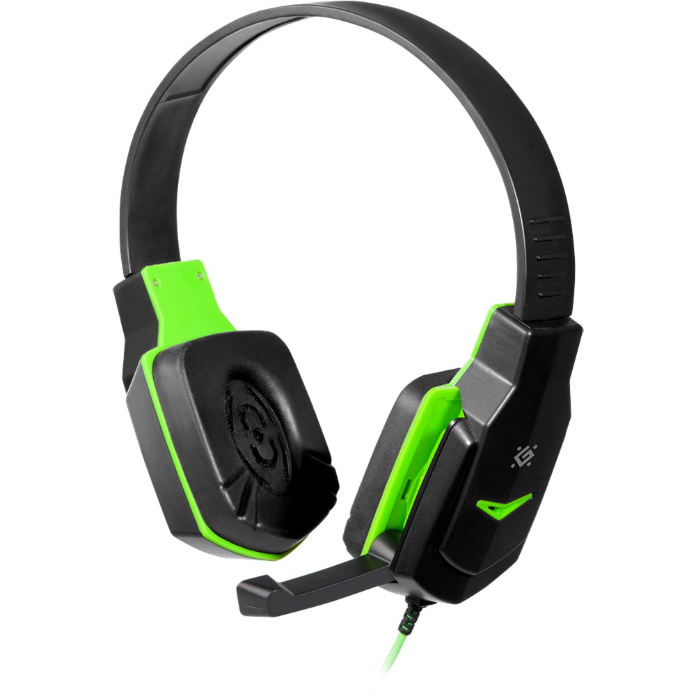 Гарнітура DEFENDER Warhead G-320 Black/Green (64032)