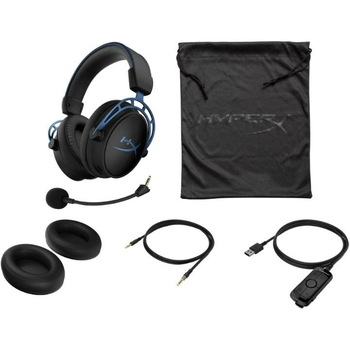 Замовити Гарнітура HYPERX Cloud Alpha S (HX-HSCAS-BL/WW)