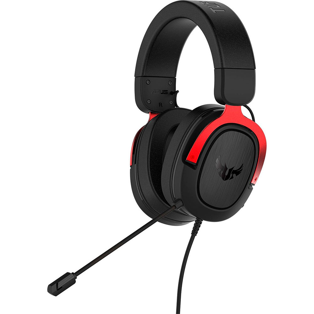 

Гарнитура ASUS TUF Gaming H3 Red (90YH02AR-B1UA00), TUF Gaming H3 Red