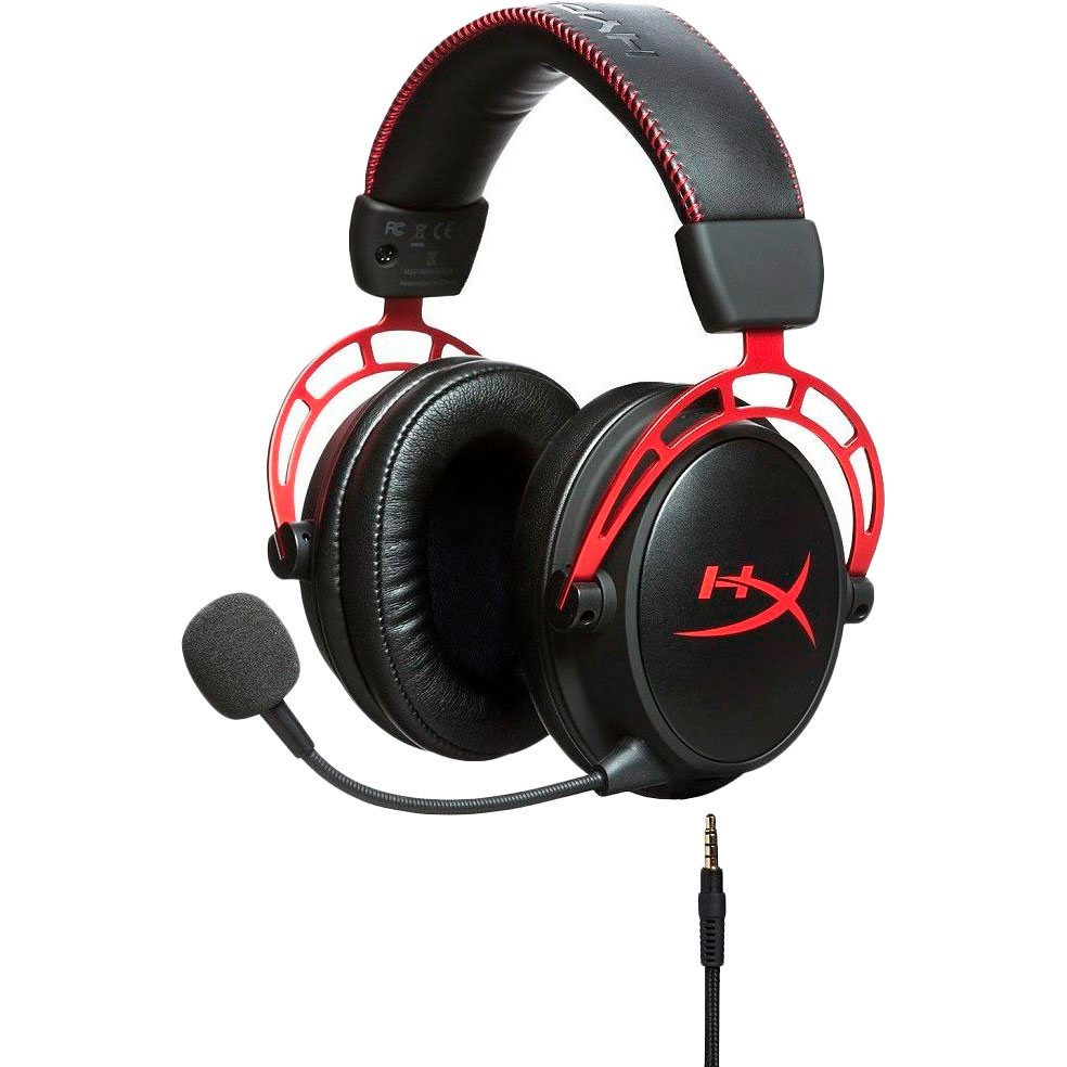 Зовнішній вигляд Гарнітура HYPERX Cloud Alpha (HX-HSCA-RD/EM)