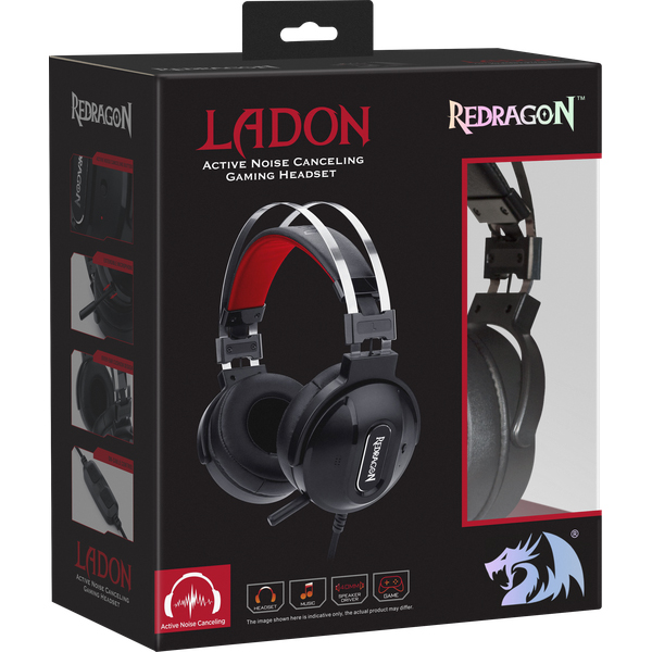 Зовнішній вигляд Гарнітура REDRAGON Ladon (75160)