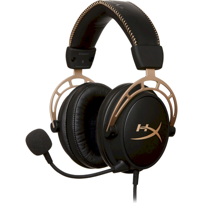 Гарнітура HYPERX Cloud Alpha GOLD (HX-HSCA-GD/NAP)