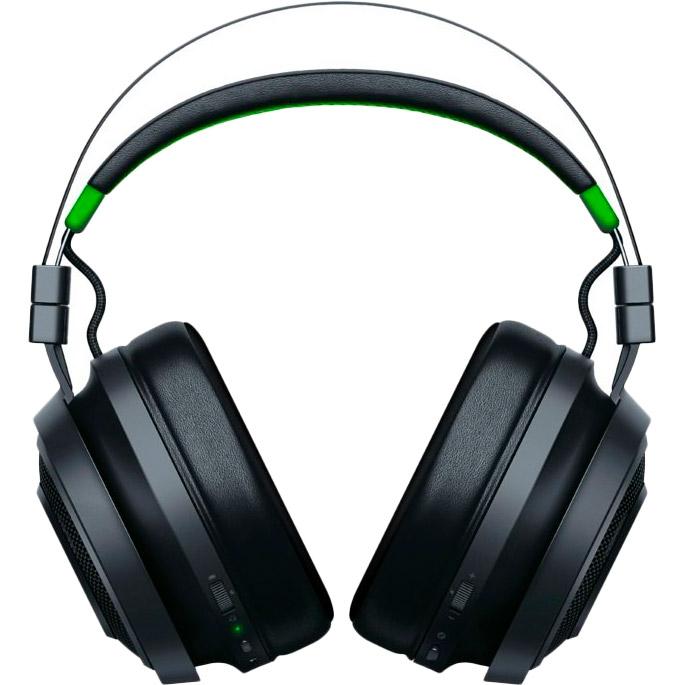 Гарнитура Razer Nari Ultimate For Xbox One Black/Green (RZ04-02910100-R3M1) Конструкция полноразмерные (полный обхват уха)