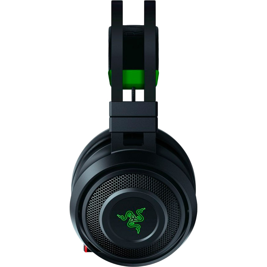 Зовнішній вигляд Гарнітура Razer Nari Ultimate For Xbox One Black/Green (RZ04-02910100-R3M1)