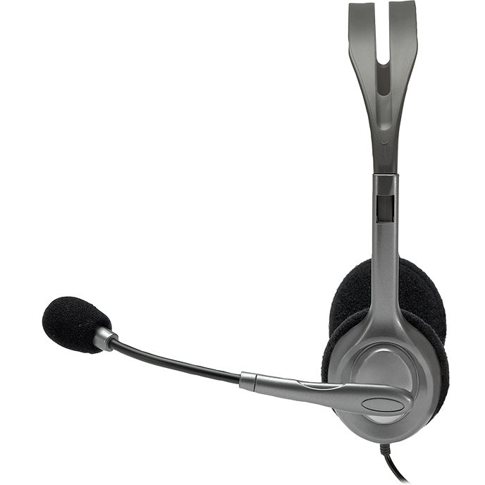 Гарнітура LOGITECH Stereo Headset H110 Конструкція накладні (накладаються на вухо)