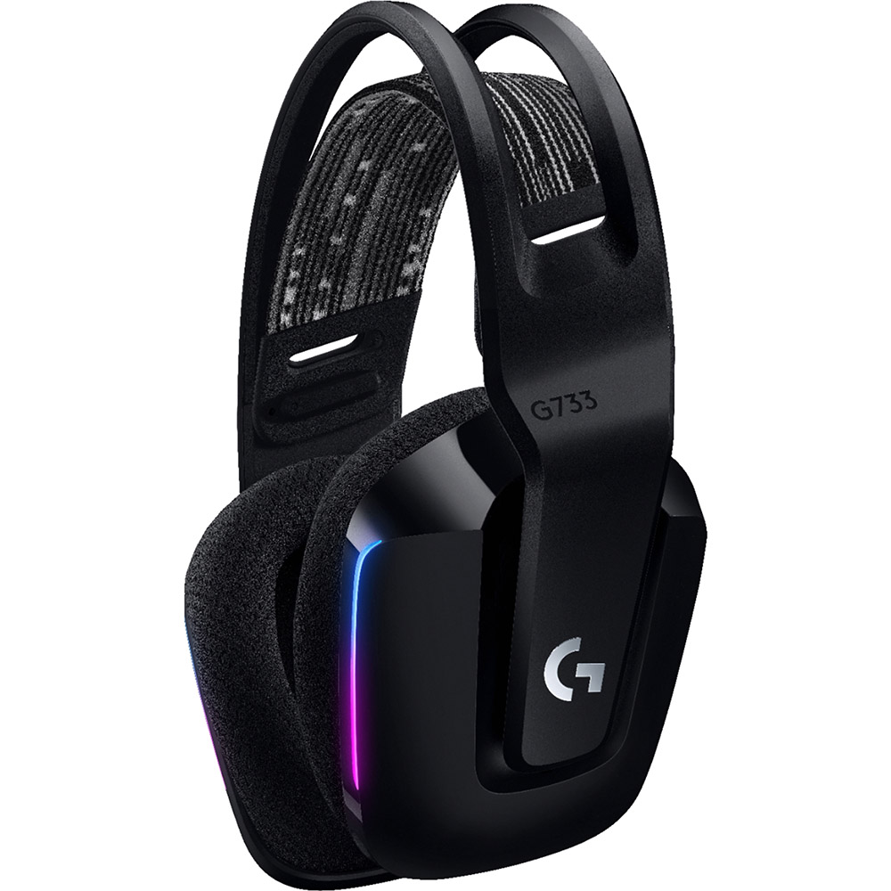 В интернет магазине Гарнитура LOGITECH G733 Lightspeed Wireless RGB Black (981-000864)