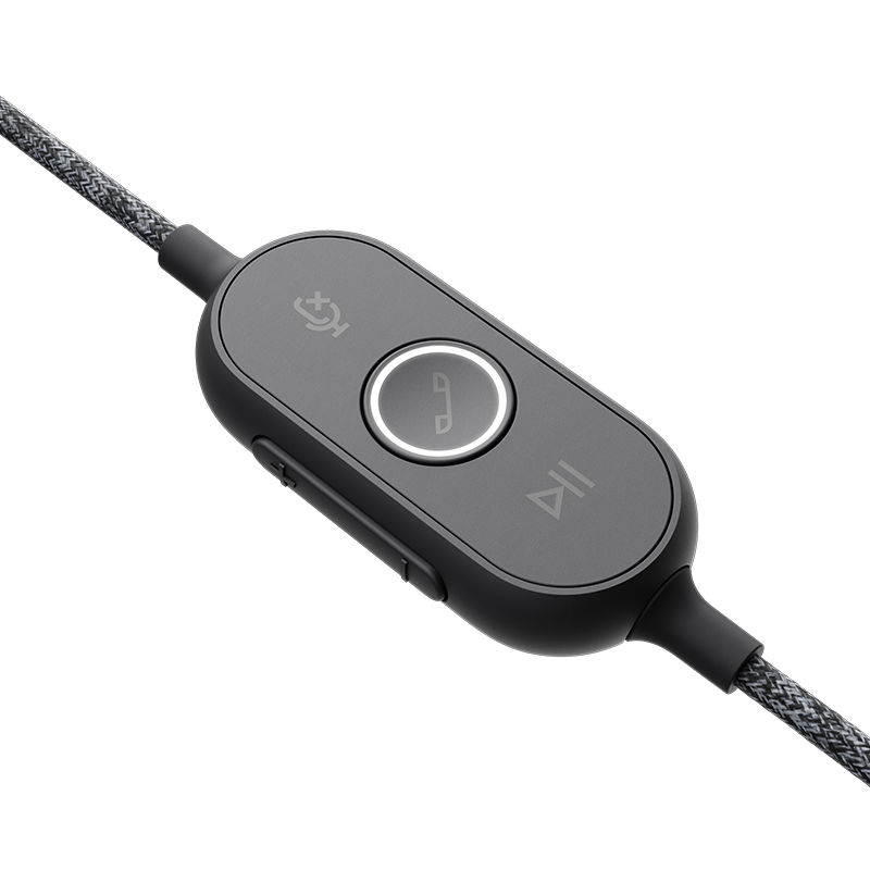 Гарнітура LOGITECH ZONE WIRED (L981-000870) Кріплення дуга (над головою)