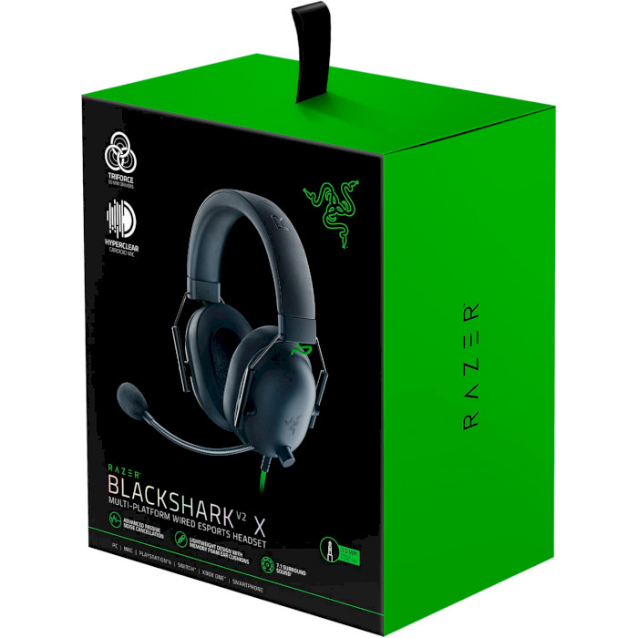 Зовнішній вигляд Гарнітура RAZER Blackshark V2 X (RZ04-03240100-R3M1)