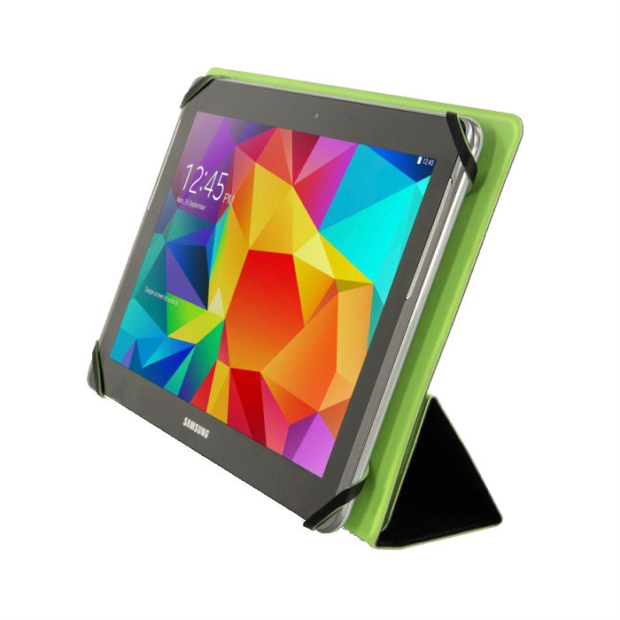 Чехол TUCANO Verso Stand Tablet 10' Black/Green Материал искусственная кожа