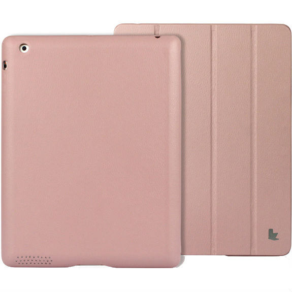 Чехол JISONCASE Executive Smart Case for iPad 2/iPad 3/iPad 4 Pink (JS-IPD-06H35)