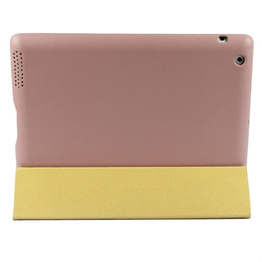 Чехол JISONCASE Executive Smart Case for iPad 2/iPad 3/iPad 4 Pink (JS-IPD-06H35) Особенности трансформируется в подставку