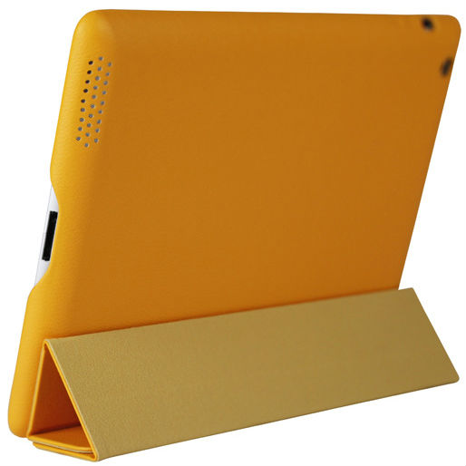 Чехол JISONCASE Executive Smart Case for iPad 2/iPad 3/iPad 4 Yellow(JS-IPD-06H80) Особенности трансформируется в подставку