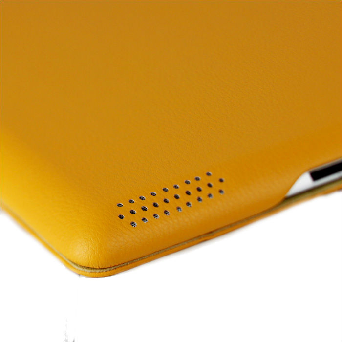 Внешний вид Чехол JISONCASE Executive Smart Case for iPad 2/iPad 3/iPad 4 Yellow(JS-IPD-06H80)