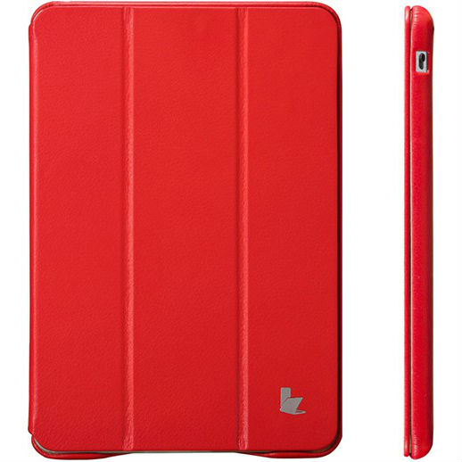 Чехол JISONCASE Executive Smart Case for iPad mini 1/2/3 Red (JS-IDM-01H30) Материал искусственная кожа