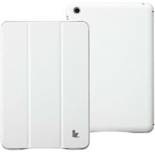 Чехол JISONCASE Executive Smart Case for iPad mini 1/2/3 White (JS-IDM-01H00)