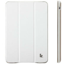 Чехол JISONCASE Executive Smart Case for iPad mini 1/2/3 White (JS-IDM-01H00)