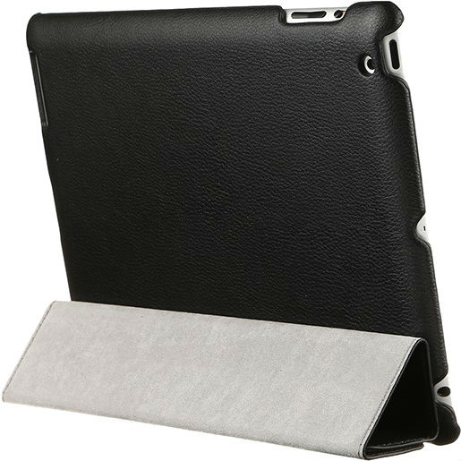 Чехол JISONCASE Ultra-Thin Smart Case for iPad 2/iPad 3/iPad 4 Black (JS-IPD-07I10) Материал искусственная кожа