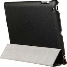 Чехол JISONCASE Ultra-Thin Smart Case for iPad 2/iPad 3/iPad 4 Black (JS-IPD-07I10)