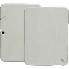 Чехол JISONCASE Premium Leatherette Smart Case for Samsung Galaxy Tab 3 10" White (JS-S52-03H00)