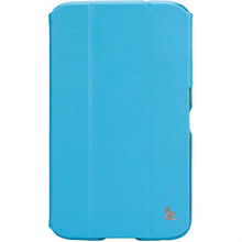 Чехол JISONCASE Premium Leatherette Smart Case for Samsung Galaxy Tab 3 7" Blue (JS-S21-03H40)