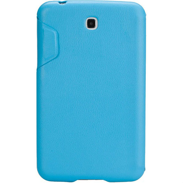 Чехол JISONCASE Premium Leatherette Smart Case for Samsung Galaxy Tab 3 7" Blue (JS-S21-03H40) Материал искусственная кожа