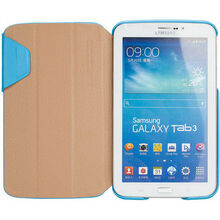 Чехол JISONCASE Premium Leatherette Smart Case for Samsung Galaxy Tab 3 7" Blue (JS-S21-03H40)