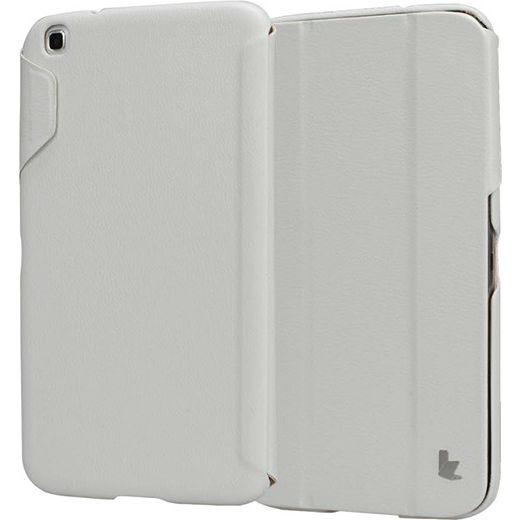 Чехол JISONCASE Premium Leatherette Smart Case for Samsung Galaxy Tab 3 8" White (JS-S31-03H00)