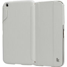 Чехол JISONCASE Premium Leatherette Smart Case for Samsung Galaxy Tab 3 8" White (JS-S31-03H00)