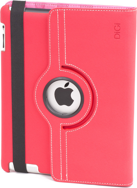 чохол для планшета DIGI iPad - Rotation Book Jacket (Pink)