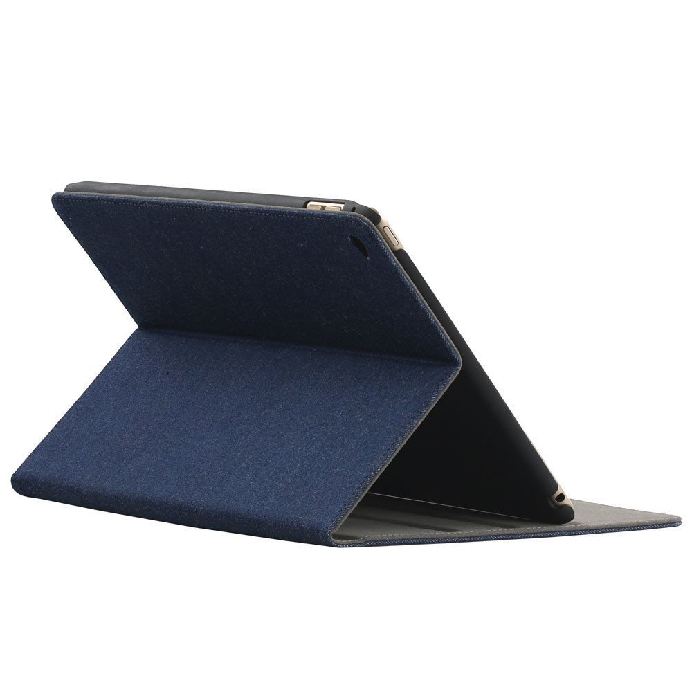 Зовнішній вигляд Чохол PROMATE FabriFlip-Air2 для Apple iPad Air 2 Blue (fabriflipair2.blue)