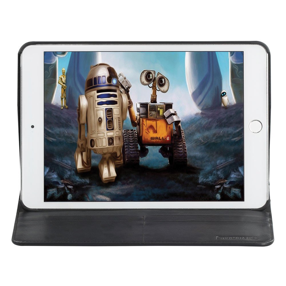 Чохол PROMATE Wallex-Mini4 для Apple iPad mini 4 Black (wallexmini4.black) Матеріал натуральна шкіра