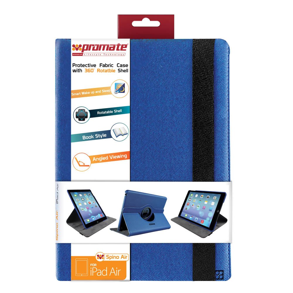 Фото Чохол PROMATE Spino-Air для Apple iPad Air Blue