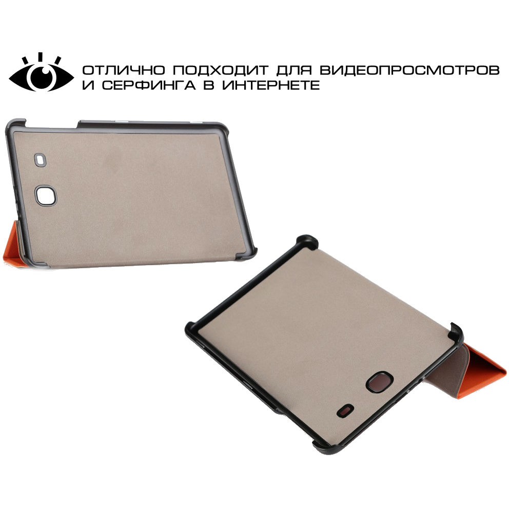 BECOVER Smart Case для Samsung Tab E 9.6 Orange Матеріал поліуретан