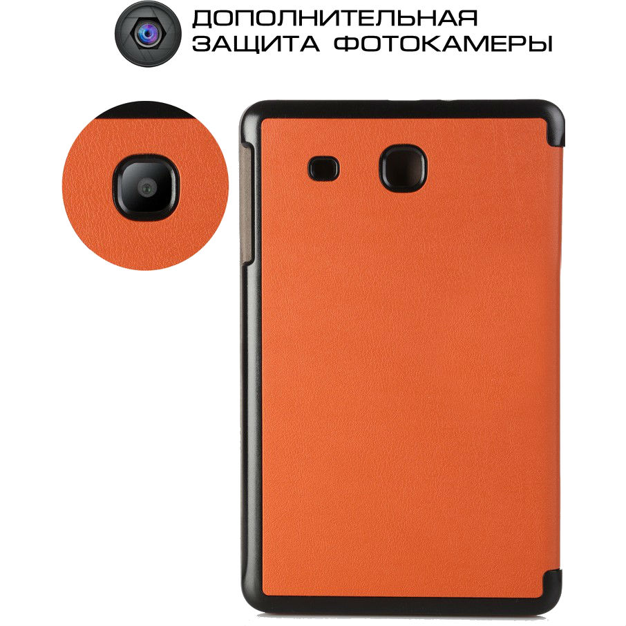 BECOVER Smart Case для Samsung Tab E 9.6 Orange Особливості трансформується в підставку