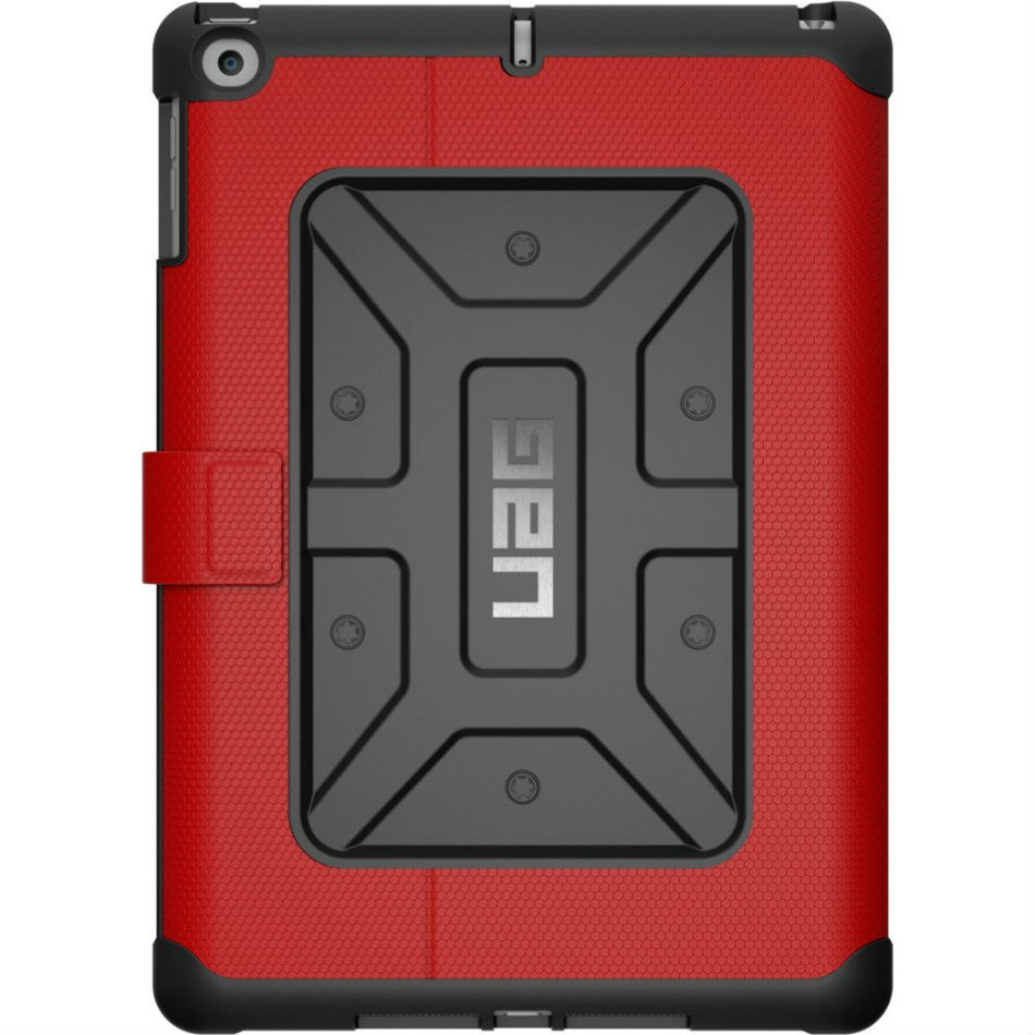 Чохол UAG iPad 2017/ 9.7 Metropolis Magma/SilverLogo (IPD17-E-MG) Матеріал пластик