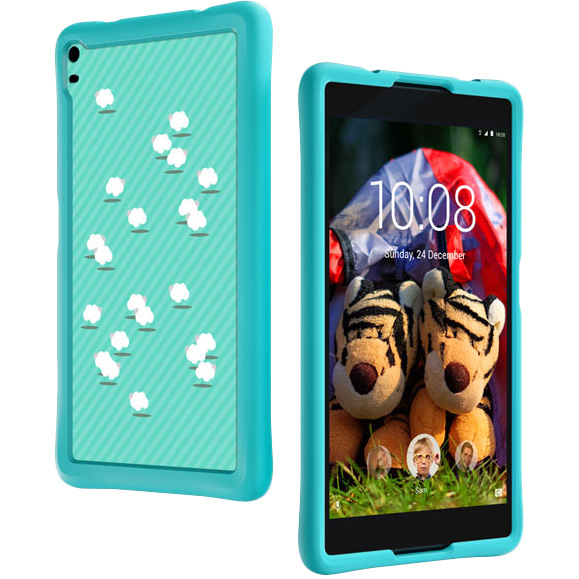 Чохол LENOVO TAB4 8 Plus Bumper Sticker Film Blue + захисна плівка (ZG38C01707) Розміри 123 х 210 х 7