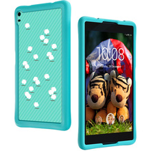 Чохол LENOVO TAB4 8 Plus Bumper Sticker Film Blue + захисна плівка (ZG38C01707)