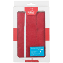 Чехол для планшета Dublon Leatherworks Universal 7 Red/White (500176)