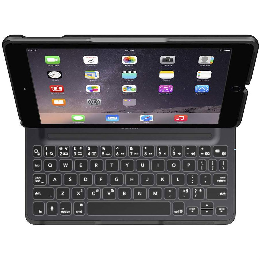 Чехол-клавиатура BELKIN QODE Ultimate Pro Keyboard Case для iPad/iPad 2 (F5L176EABLK) Особенности трансформируется в подставку