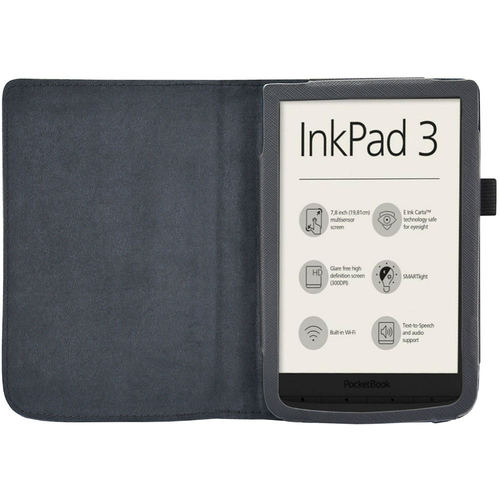 Фото 3 Чохол BECOVER Slimbook для PocketBook InkPad 3 740 Black (703732)