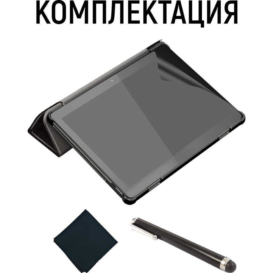 Фото Чохол Airon Premium Lenovo TAB M10 TB-X605F / TB-X605L 2019 10.1" Black (4822352781005)