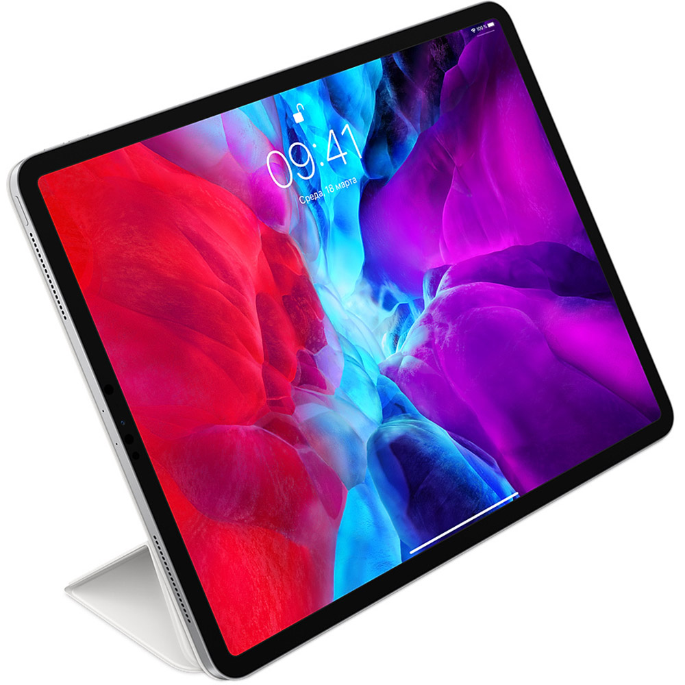 Чохол APPLE Smart Folio для iPad Pro 12.9" 2020 White (MXT82ZM/A) Матеріал поліуретан