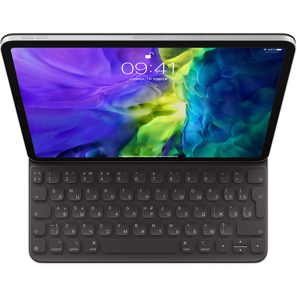 Чохол APPLE Keyboard Folio для iPad Pro 11" 2020 Black (MXNK2RS/A)