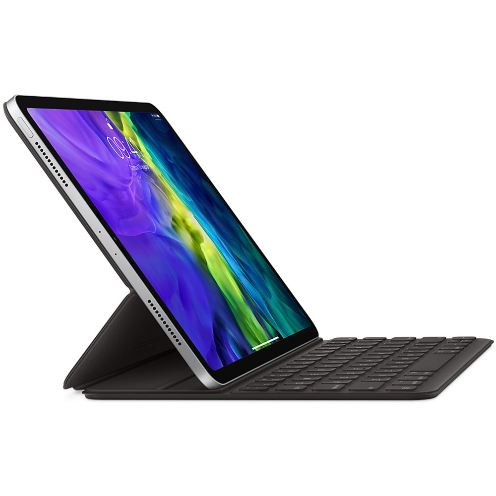 Чехол APPLE Keyboard Folio для iPad Pro 11" 2020 Black (MXNK2RS/A) Особенности трансформируется в подставку